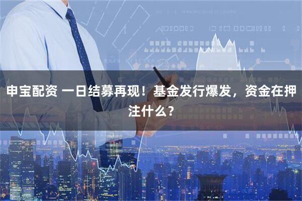 申宝配资 一日结募再现!基金发行爆发,资金在押注什么?